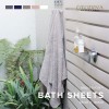 Pack of 10 Bath Sheets Glodina Marathon Snag-Free