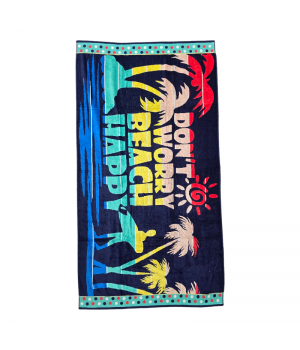 Festival Luxurious Velour Beach Towel