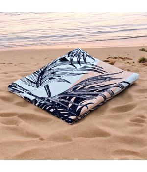 Summer Palm Cotton Beach Towel