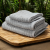 Bamboo Cotton Ribbed Towels