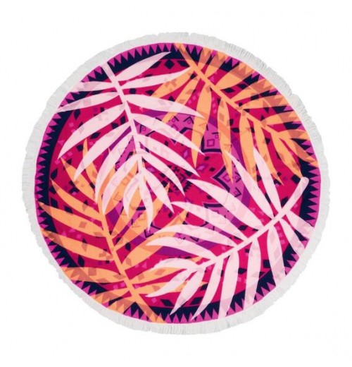 Round Beach Towels with Fringe